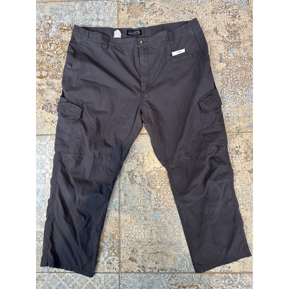 LAPG Tactical Cargo Pants Mens 44x30 Grey Police Gear Stretch Seat